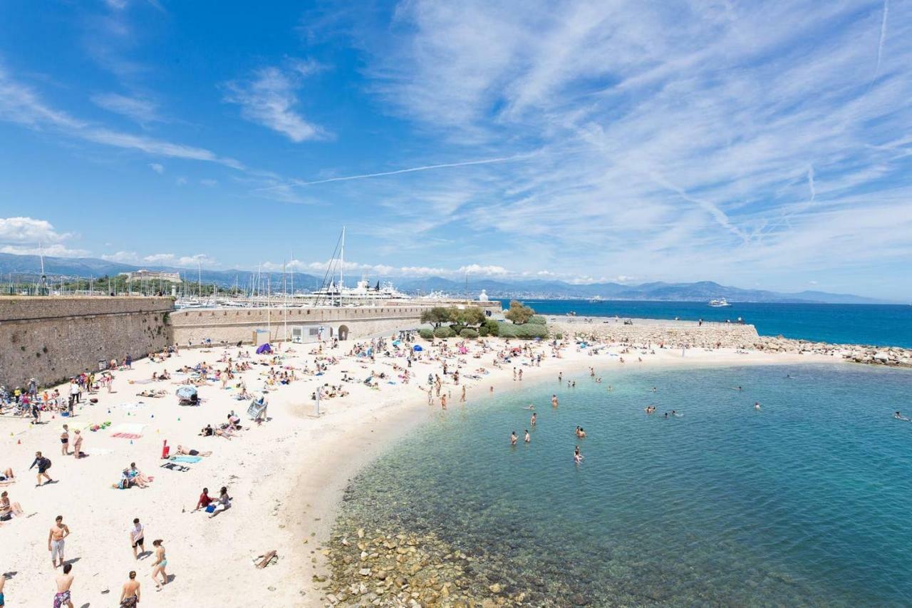 Appartement 4 Personnes Vue Mer Remparts Antibes Kültér fotó
