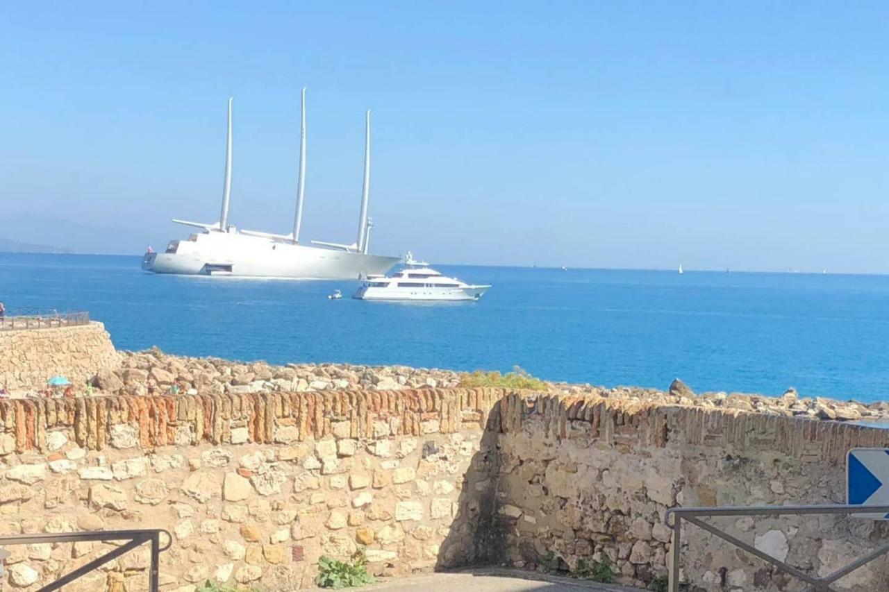 Appartement 4 Personnes Vue Mer Remparts Antibes Kültér fotó